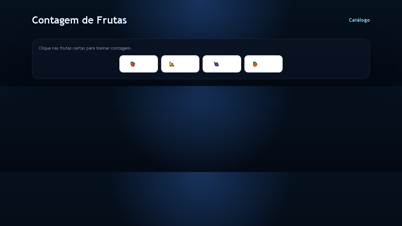 Contagem de Frutas