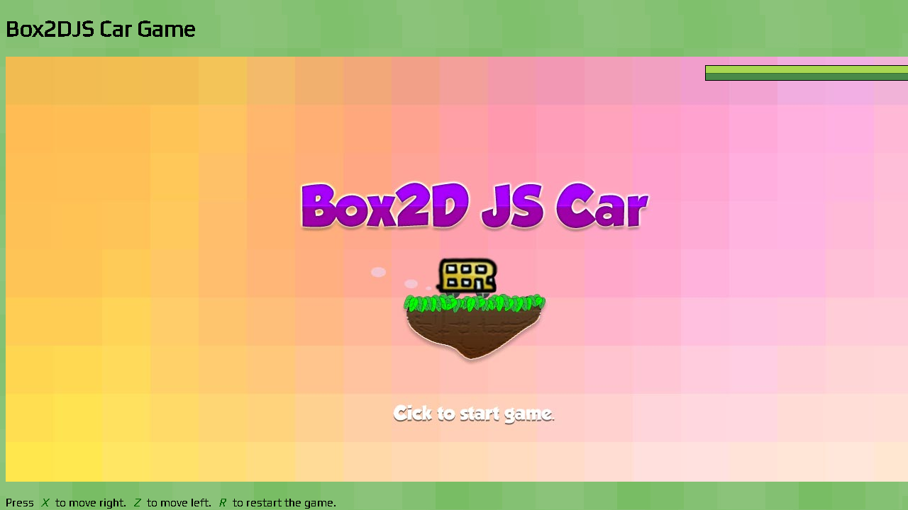 Box2D Car Game