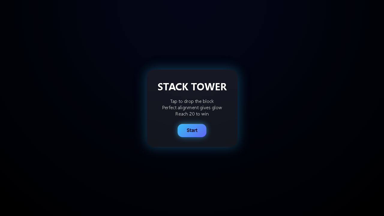 Stack Tower