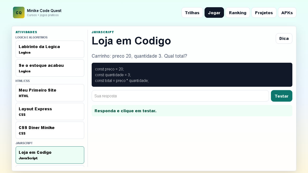 Loja em Codigo