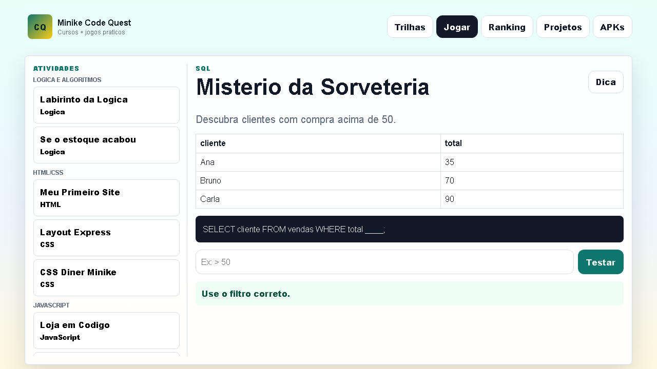 Misterio da Sorveteria